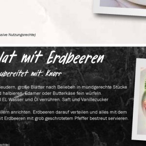 Erdbeeren bei AEZ