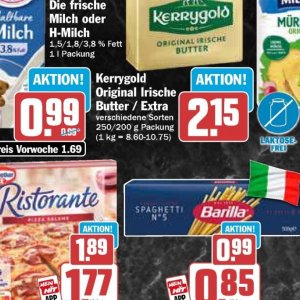Butter bei Hit