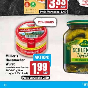 Wurst bei Hit
