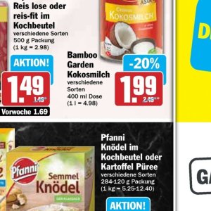 Kokosmilch bei Hit