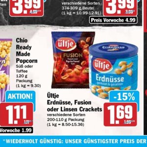 Erdnüsse bei Hit