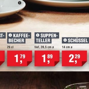 Teller bei Handelshof