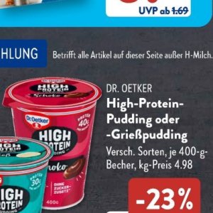 Pudding bei Aldi SÜD