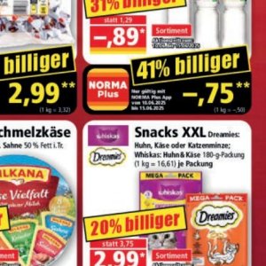 Snacks bei Norma