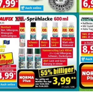 Lack bei Norma