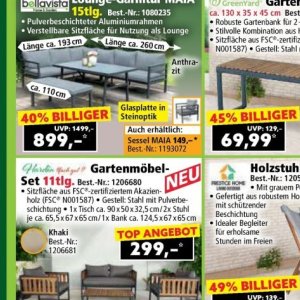 Sessel bei Norma