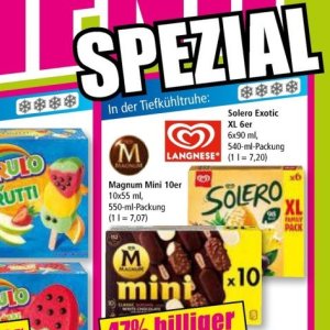 Magnum langnese bei Norma