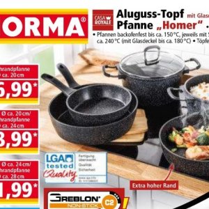 Pfannen bei Norma