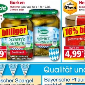 Gurken bei Norma