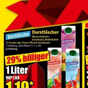 Eistee bei Norma