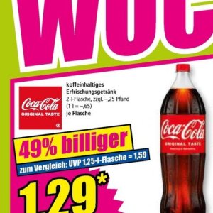 Coca-cola bei Norma