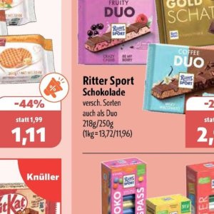 Schokolade bei Aktiv Irma