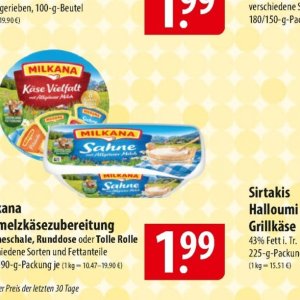 Sahne milkana  bei Famila Nord Ost