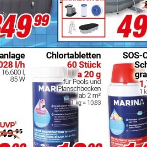 Pools bei Centershop