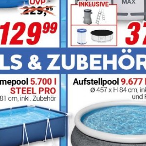 Pools bei Centershop