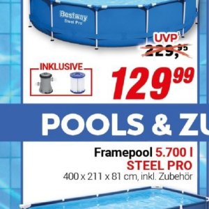 Pools bei Centershop