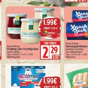 Pudding bei Elli Markt