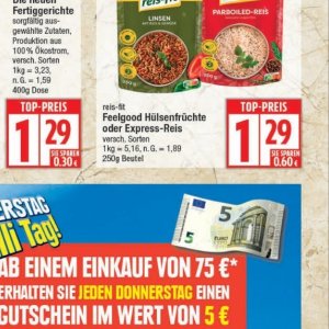Reis bei Elli Markt