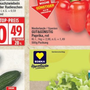 Paprika bei Elli Markt