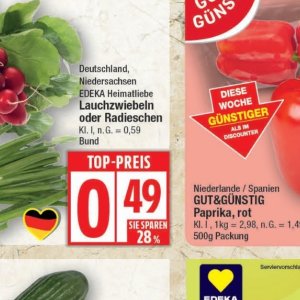 Radieschen bei Elli Markt