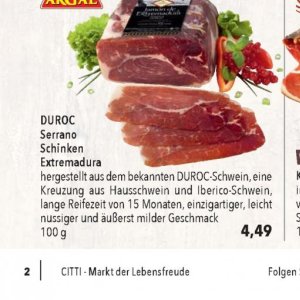 Schinken bei Citti Markt