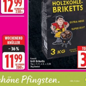 Grill briketts bei Elli Markt