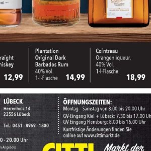 Rum bei Citti Markt