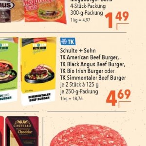 Burger bei Citti Markt