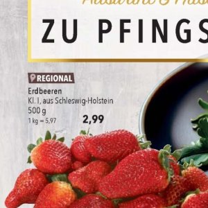 Erdbeeren bei Citti Markt