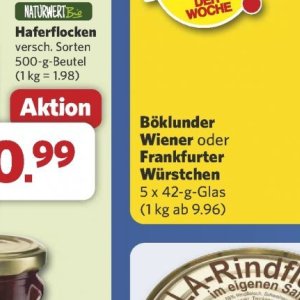 Frankfurter bei Combi