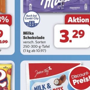 Tafel bei Combi