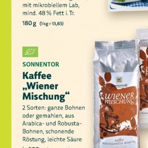 Kaffee bei BioMarkt