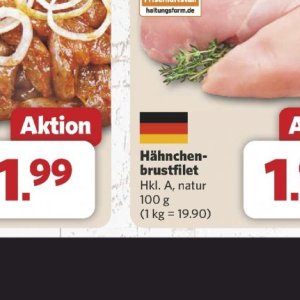 Hähnchenbrustfilet bei Combi