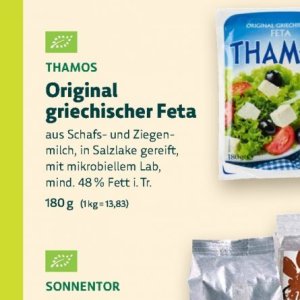 Milch bei BioMarkt