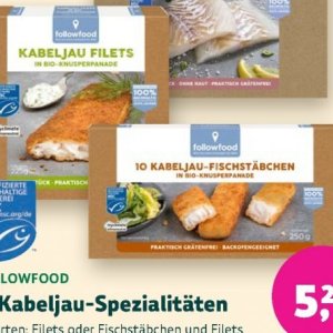 Kabeljau bei BioMarkt