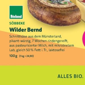 Milch bei BioMarkt