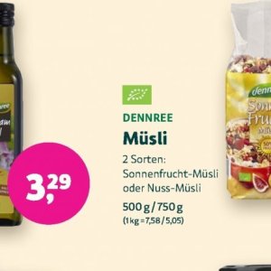 Müsli bei BioMarkt