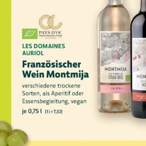 Wein bei BioMarkt