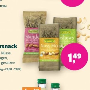 Nuss bei BioMarkt