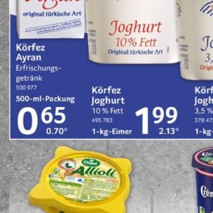 Joghurt bei Selgros