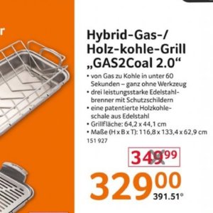 Brenner bei Selgros