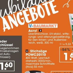 Acryl bei V-Baumarkt
