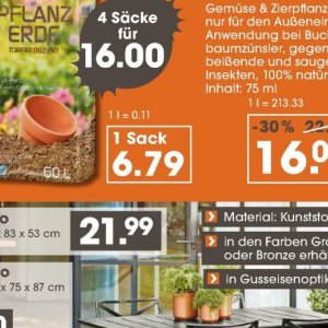 Sack bei V-Baumarkt