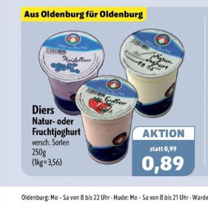 Joghurt bei Aktiv Irma
