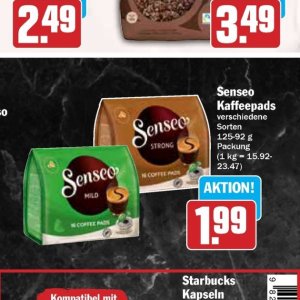 Kaffeepads bei Hit