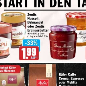 Erdnussbutter bei Hit