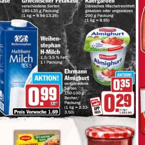 Milch bei Hit