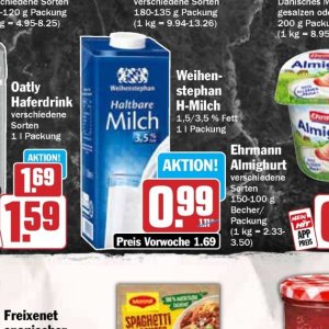 Milch bei Hit