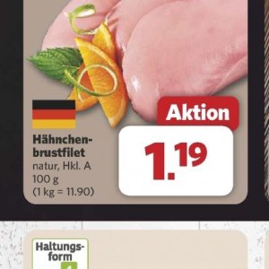 Hähnchenbrustfilet bei Combi