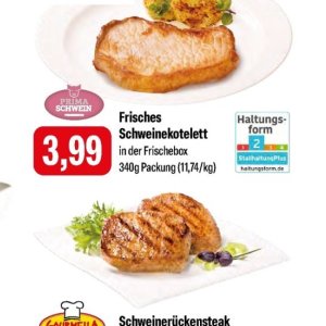 Schweinekotelett bei Feneberg